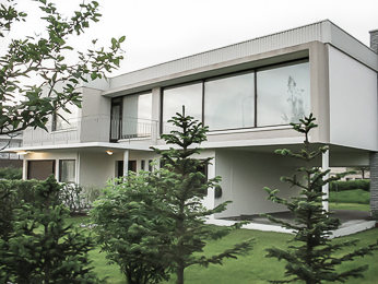 Villa front side